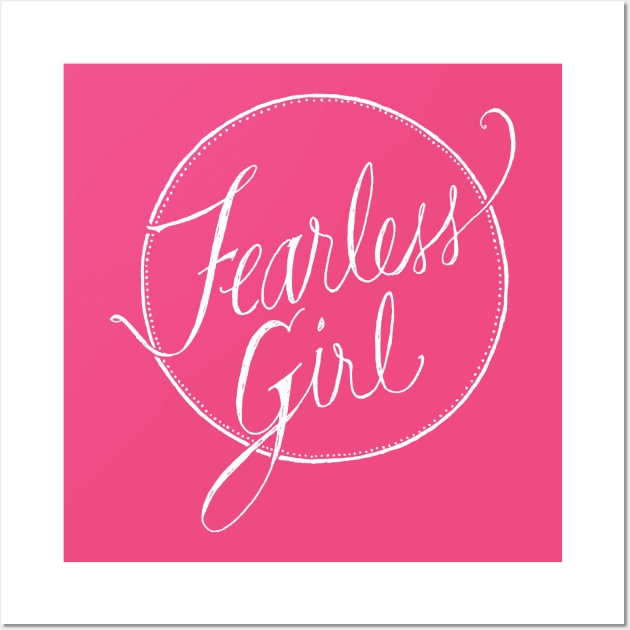 Fearless Girl Wall Art by RiseandInspire